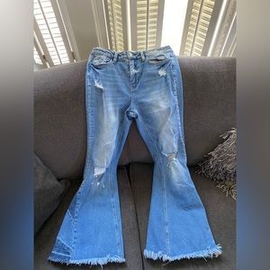 Bridge by gly high rise flare jean